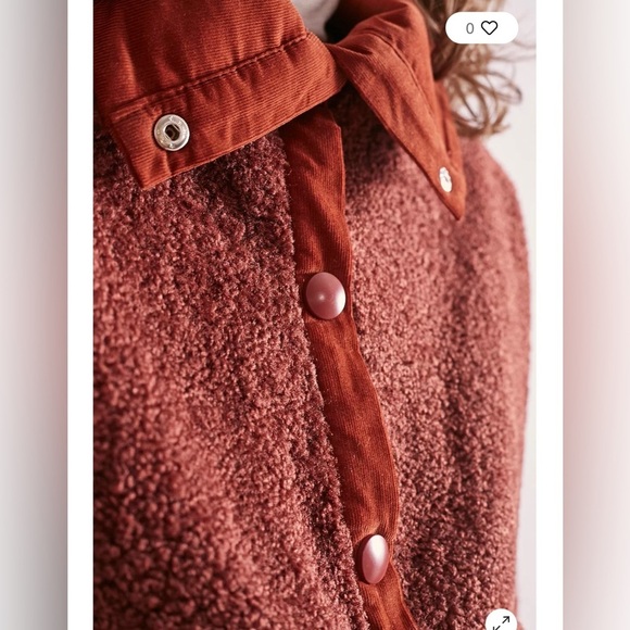 House Of Sunny Teddy Pullover Jacket size S - Picture 4 of 10